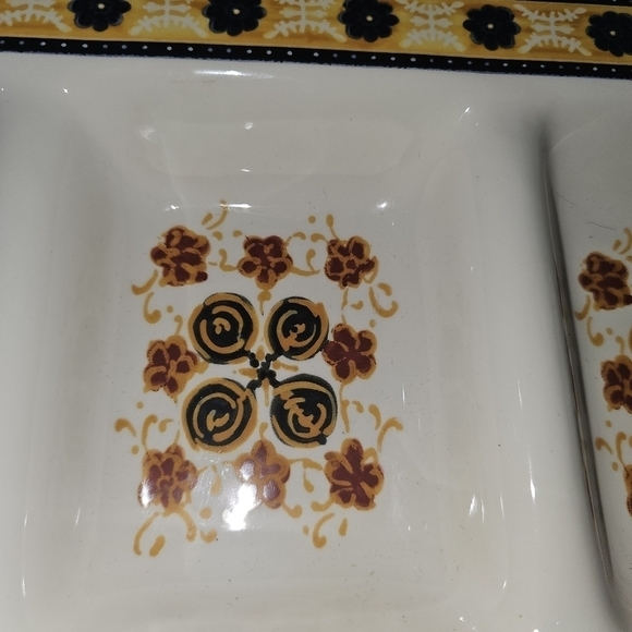 The Main Ingredients Ironstone 4 Sectioned Relish Serving Tray - Picture 5 of 5